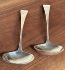Pair Of Sterling Silver Ladles By William Bateman C  1824 London