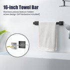Uprone Bathroom Hardware Accessories Set 7pieces Bath Towel Bar Set  Towel Ra   
