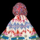 Gap Kids Lambs Wool And Fleece Kids Stocking Hat With Pom Pom Tassels  Kids L xl