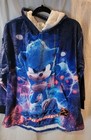 Sonic The Hedgehog Hoodie Kids Wearable Blanket Ages 6-   Warm Birthday Present