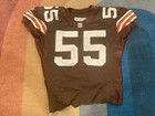 Game Used Marty Moore Mr Irrelevant Cleveland Browns 2000 Nfl Jersey  55