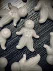 Moon Magick Wax Poppet Spell Doll Handmade  Organic  Witchcraft  Hoodoo