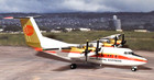Herpa Models Continental Express De Havilland Dhc-7-102  1 200 Scale Very Rare