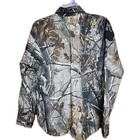 Scent Shield Realtree Camo Scent Blocker Hunting Shirt Mens Medium 50  Chest 