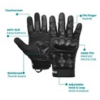 Tactical Gloves Full Finger Hard Knuckle Military Combat Hunting Outdoor Zamgear