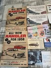 1960s Amc Rambler Advertising Brochures Sales 