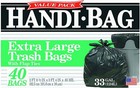 Hab6ftl40 Super Value Pack Trash Bags  33gal   65mil  32 5 X 40  Black  box Of 4