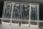4 Hard Plastic Akro-mills Replacement Drawers 20-445 Plastic Drawers 