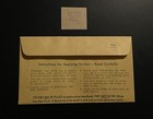 Original 1967 Connecticut License Plate Expiration Sticker W  Envelope   Nos
