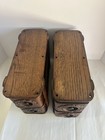 4 Vintage  Treadle Sewing Machine Cabinet Wood Drawers  Great Condition