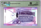 Gibraltar   100 Pounds 2011 Pick  39  Pmg 66 Epq Gem Unc