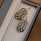 Antique Princess Women s Marriage Vintage Geometric Dangle Earrings Style 1920s