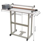 22 83  Foot Pedal Impulse Sealer Heat Sealing Machine plastic Bag Sealer 110v