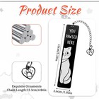 Cute Cat Bookmark Lover Gifts Women Men Funny Birthday Stocking Stuffers