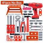 41 Piece Kids Play Tool Set Childrens Pretend Handyman Creative Fun Toys