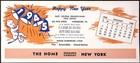 1942 The Home Insurance Co New York East Central Pa Field Office Ink Blotter