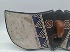 Bobo Hawk Mask Bwa Butterfly Hand Carved In Ghana