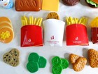 Vintage Lot Of Kids Mcdonald s   Fischer Price Pretend Play Food  