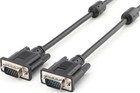 1 5 Ft Vga To Vga Monitor Cable Male To Male 15 Pin 1080p Hd Cord Black