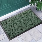  Front Door Mat  Outdoor Indoor Welcome Mat For Home 29 5  X 17  Green