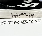 Antwuan Dixon Signed Skateboard Shoes Mens 9 5 Straye Logan Puff Black Tuan Racc