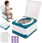 Travel Potty Seat For Toddler  Portable Potty Training Toilet Seats  Foldable Ba