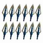 12pcs Biting Hunting Broadheads 100gr Outdoor Sport Archery Crossbow Arrow Tips
