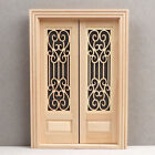 Dollhouse Miniature 1 12 Scale Carved Door Plain Unpainted Living Room Furniture