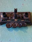 Vintage Small Mini Cast Iron Balance Scale No Weights Hand Painted 780