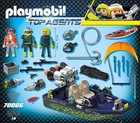 New Sealed Playmobil 70006 Top Agents Team Shark Harpoon Craft 78 Pc Toy Playset