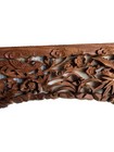 Vintage Japanese Ranma Transom Panel Wood Carved Openwork Screen
