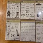 Stampin Up Sets Mixed Themes Lot Of 10 Usa Scrapbook  2