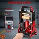 5 Ton Hydraulic Heat Press Machine With Lcd Screen With Dual Dab Heated Plates
