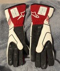 Alpinestars Tech-1 Race V3 Fia Motorsport Driving Gloves Red white Medium Nwt