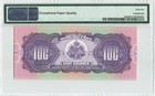 Haiti 100 Gourdes 1986  P-250a  Pmg 66 Epq Gem Unc  Top Pop Finest  Very Scarce