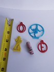 Lot Of 5 Cracker Jack Prize Vintage Miniature Toys