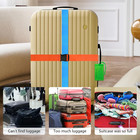 Luggage Straps   Luggage Tags Set For Suitcases Travel Belt Accessories  Printed