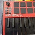 Akai Professional Mpk Mini 25-key Usb Midi Keyboard Controller Red black