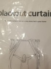 Set Of 2  63 x52   Woven Blackout Window Curtain Panel