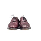 Johnston   Murphy Mens Size 10 5 C Aristocraft  Burgundy Leather Wing Tip Shoes