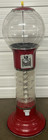 58 Inch Wizard Beaver Spiral Gumball Machine Red 25 Cent Coin Mech Pick Up 55418