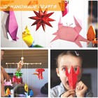 100 Sheets Origami Paper  25x25 Cm 10 Inch Paper Double   