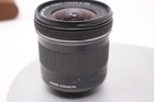 Canon Ef-s 10-18mm Wide-angle Lens F 4 5-5 6 Is Stm Black W  Front   Rear Caps