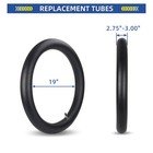2-pack 2 75 3 00-19     70 100-19  Inner Tube For Motorcycle  Dirt Bike  Pit Bike