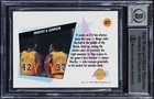 Lakers Magic Johnson Authentic Signed 1991 Skybox  471 Card Auto 10  Bas Slabbed