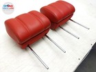 2013-17 Range Rover Headrest Winged Head Rest Rear Or Front Manual Red Set L405