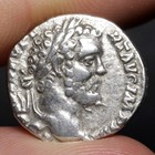 Septimius Severus Securitas Denarius 194ad Ancient Roman Empire Silver Coin