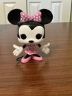 Minnie Mouse Vinyl Figure Pink Polka Dot Bow Dress Stylized Disney Collectible