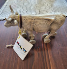 Pull Toy Cow Parade  9130 Westland  Retired  New In Box