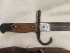 Original Wwii Japanese  Bayonet With Scabbard And Late War Frog - Tokyo Arsenal